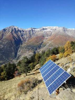 Impianto RIfugio Arlaud, alta Val susa